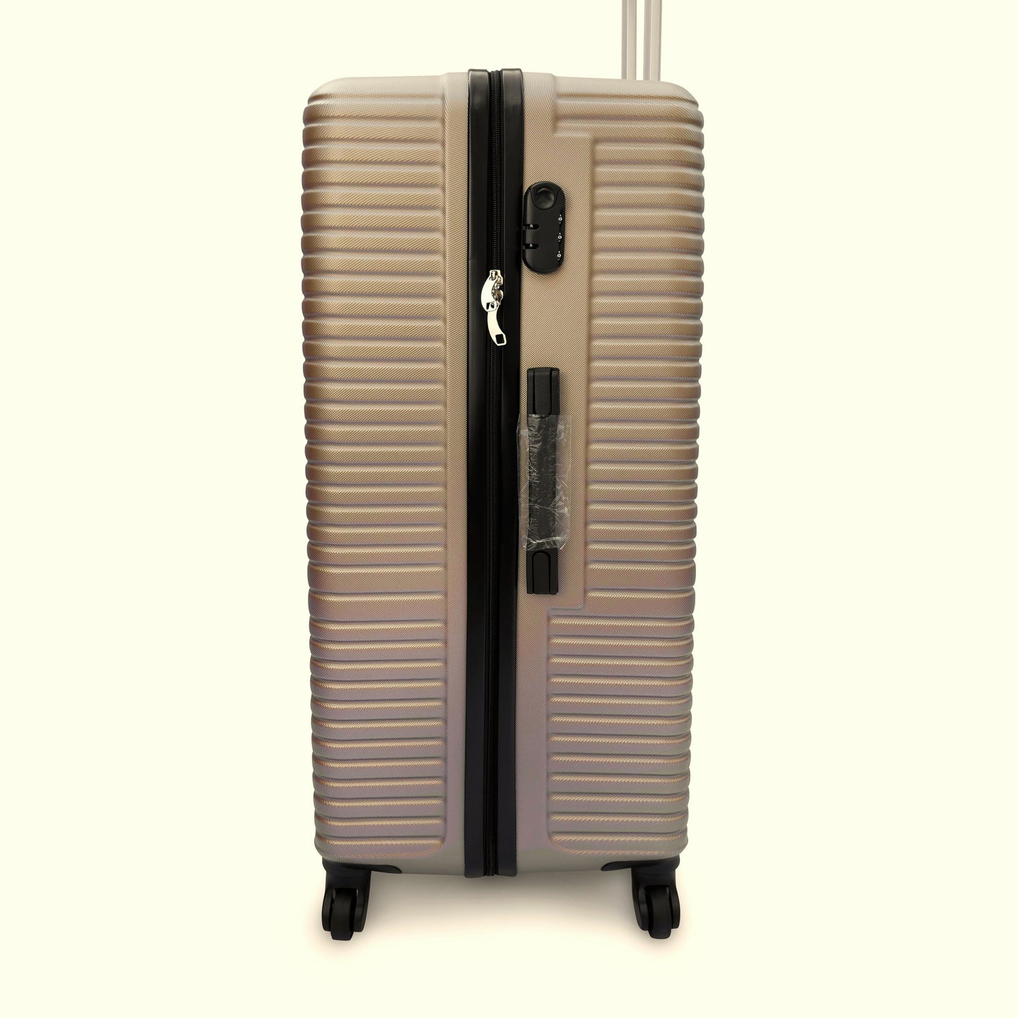 4 Piece ABS Hard Shell Suitcase Set Lightweight TSA Lock 360 Spinner Wheels