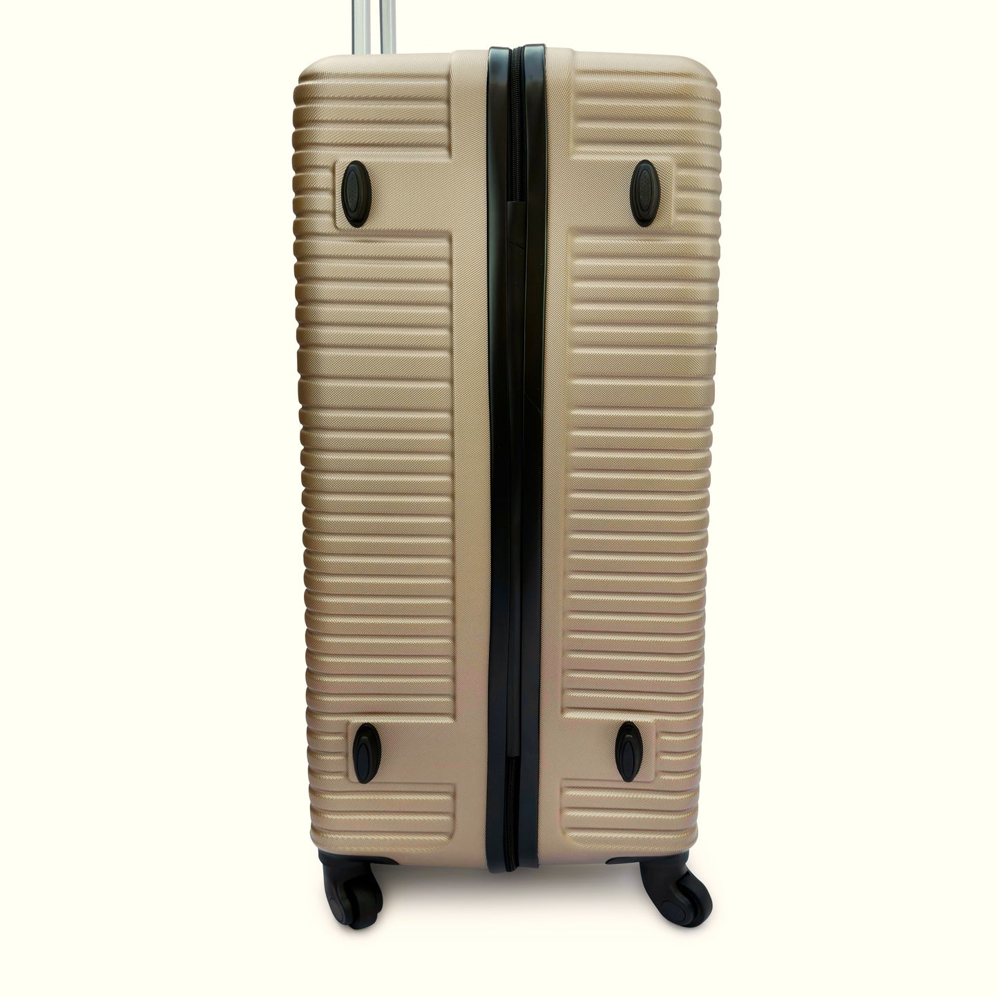 4 Piece ABS Hard Shell Suitcase Set Lightweight TSA Lock 360 Spinner Wheels
