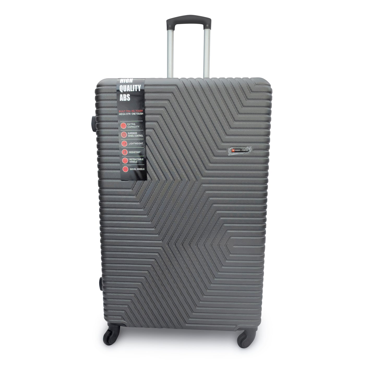 4 Piece ABS Hard Shell Suitcase Set Lightweight TSA Lock 360 Spinner Wheels
