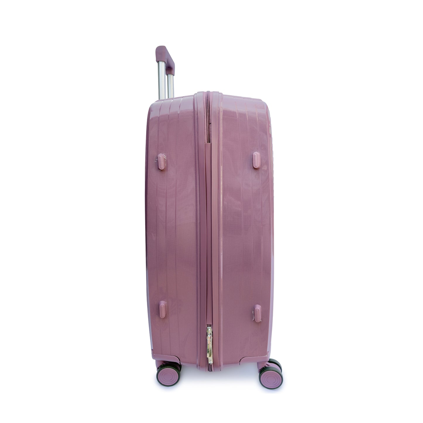 4 Piece Hard Shell Luggage Set with Beauty Case Lightweight TSA Lock Spinner