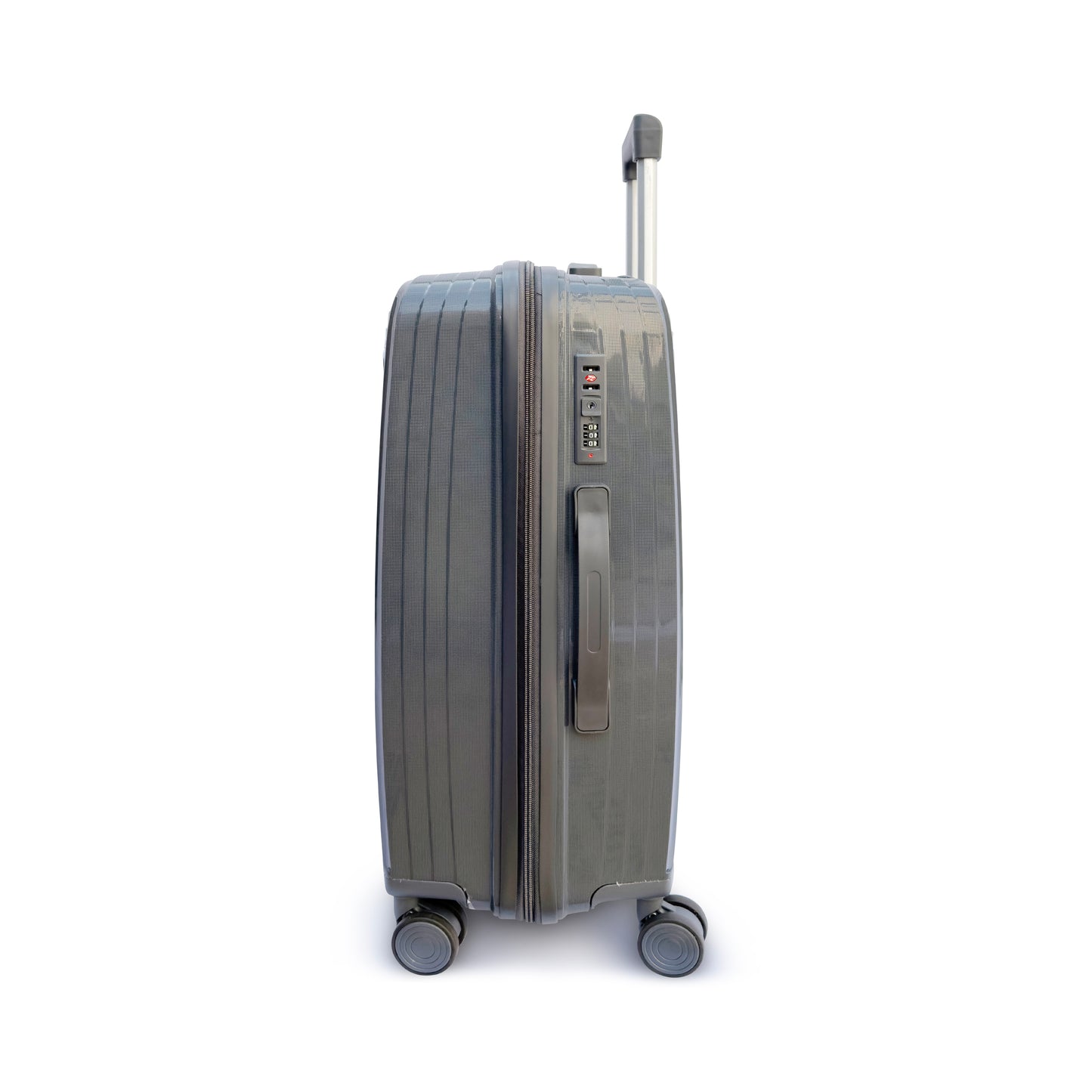 4 Piece Hard Shell Luggage Set with Beauty Case Lightweight TSA Lock Spinner