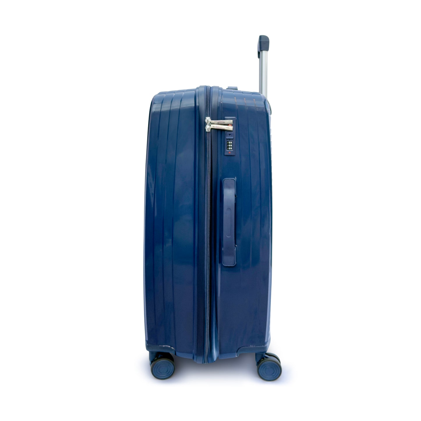 4 Piece Hard Shell Luggage Set with Beauty Case Lightweight TSA Lock Spinner
