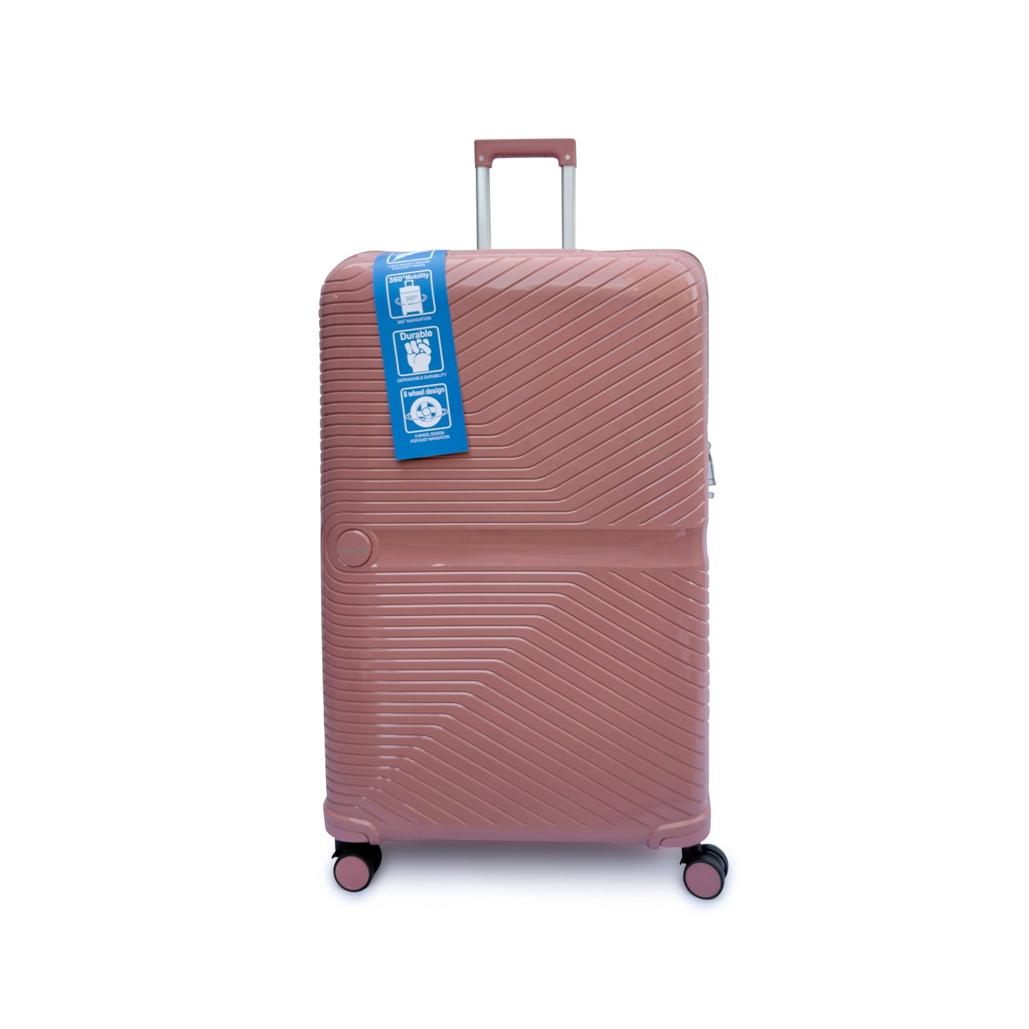 4 Piece Expandable Hard Shell Suitcase Set Lightweight TSA Lock Wheels