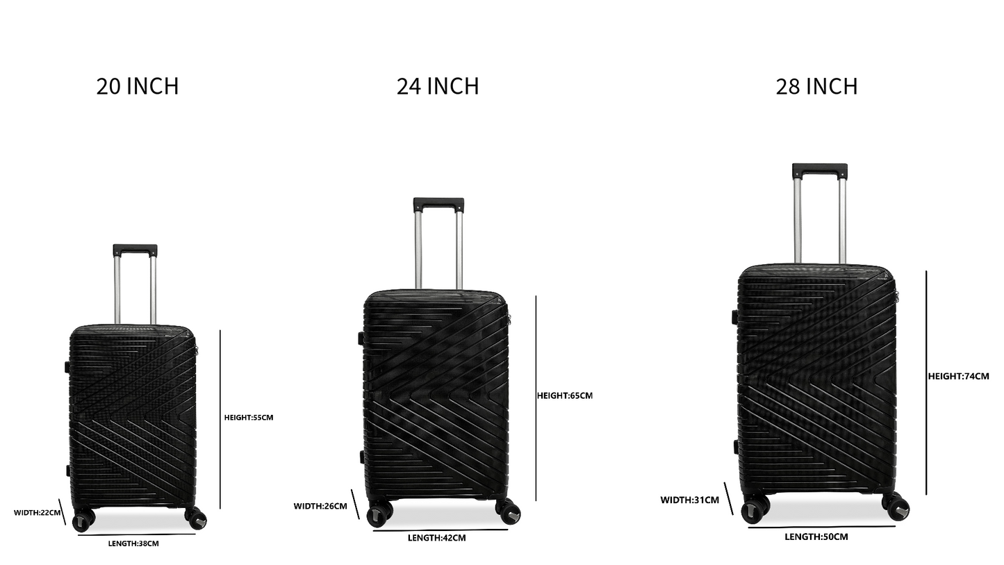 Hard Shell Lightweight Suitcase