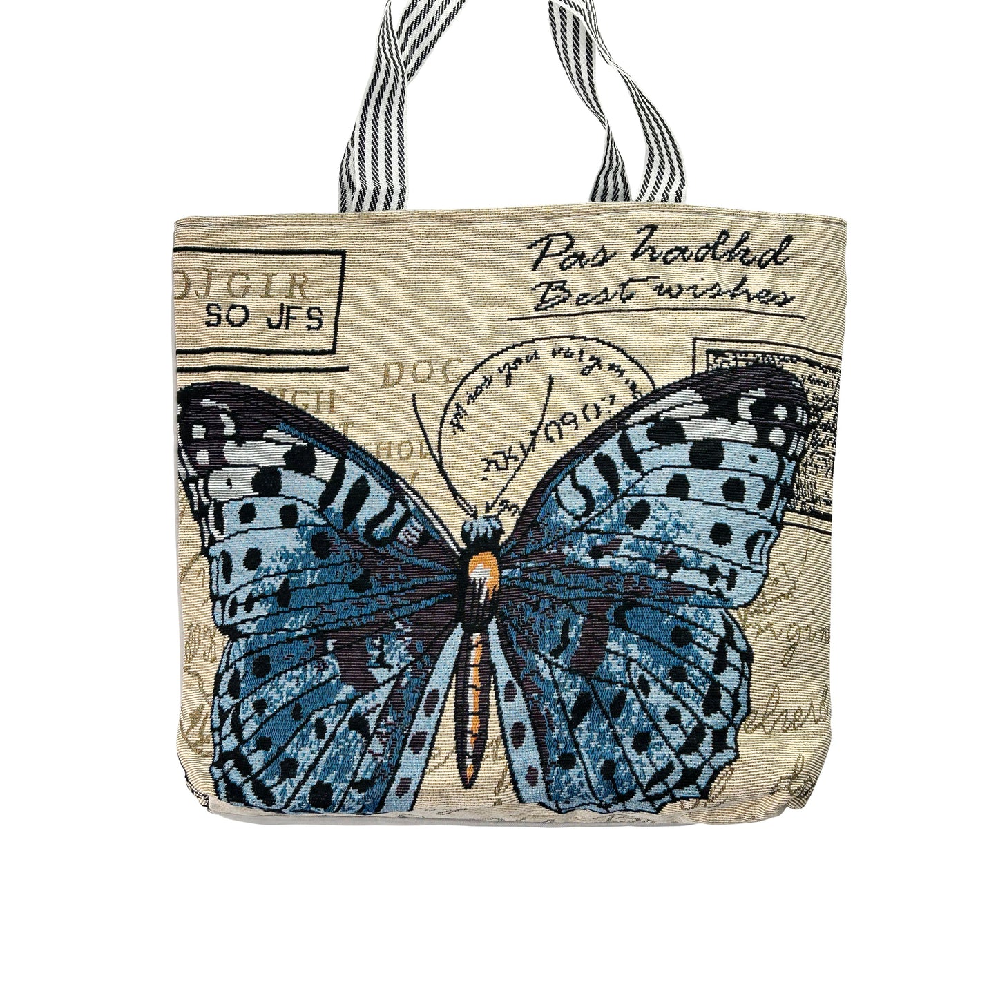 Canvas Tote Bag With Zipper - SYED JEE