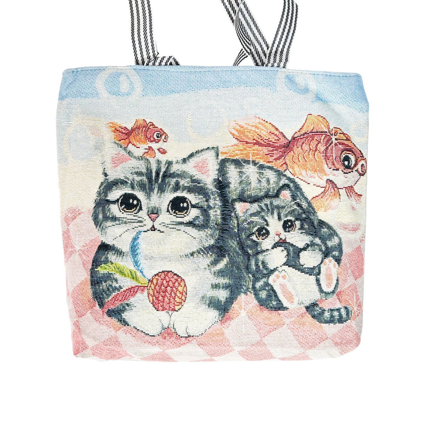Canvas Tote Bag With Zipper - SYED JEE