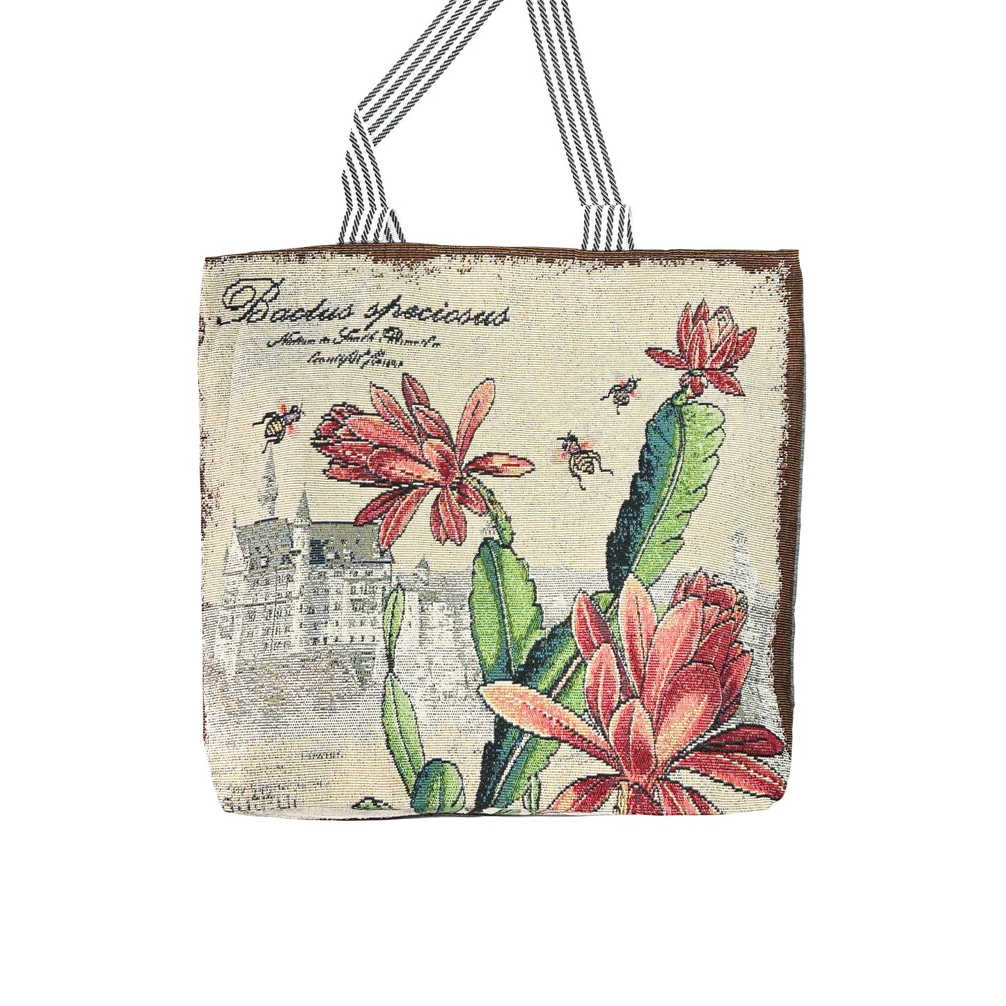 Canvas Tote Bag With Zipper - SYED JEE