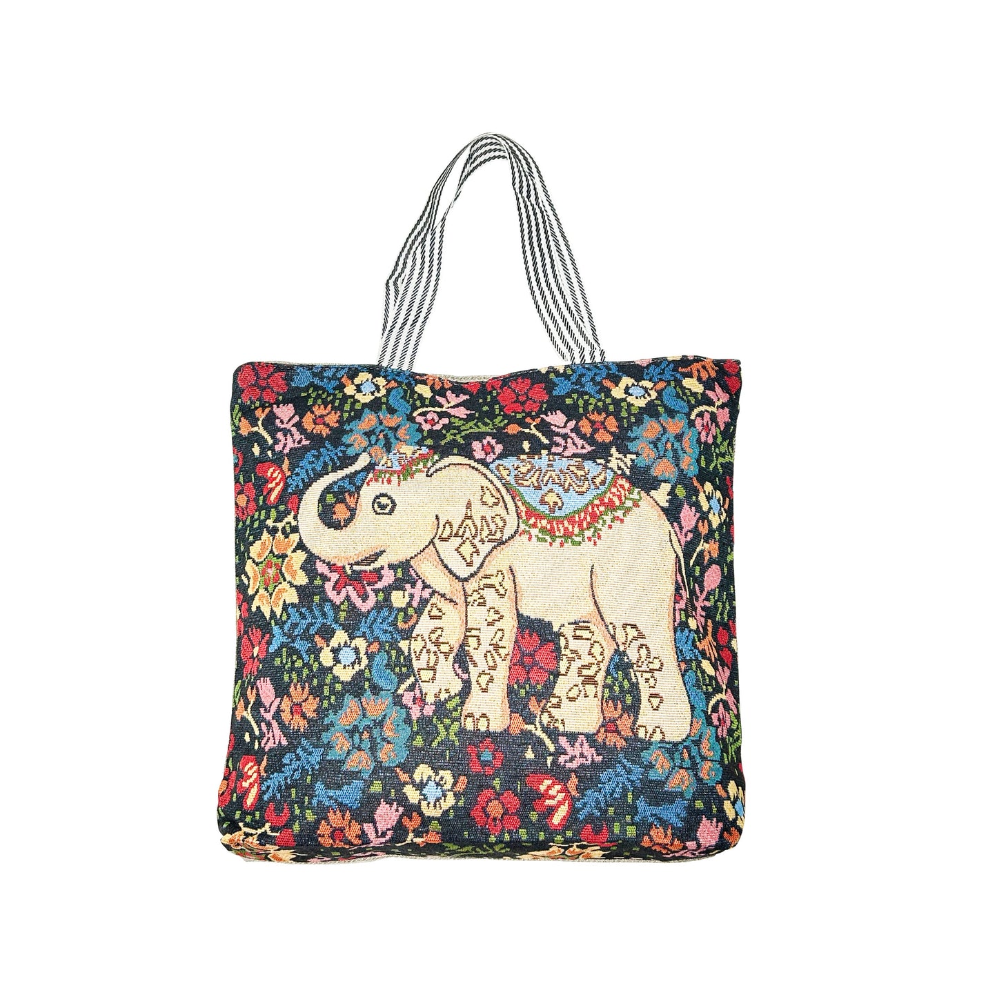 Canvas Tote Bag With Zipper - SYED JEE