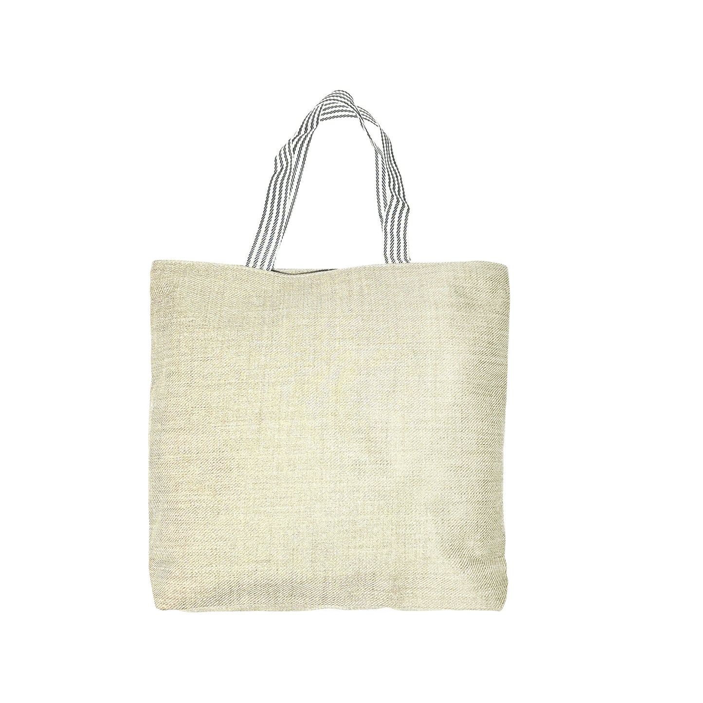 Canvas Tote Bag With Zipper - SYED JEE