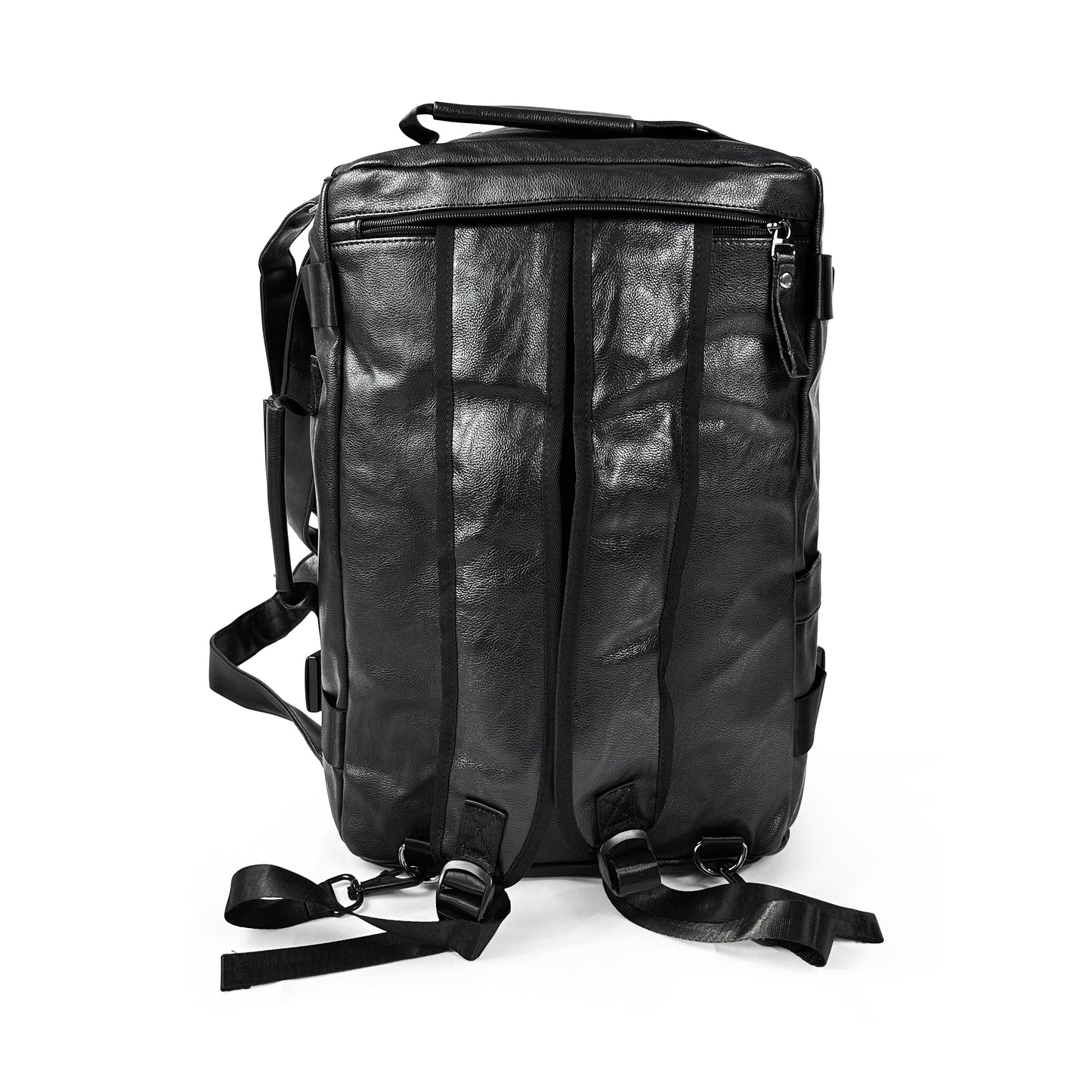 2 in 1 PU Leather Backpack and Duffel bag - SYED JEE