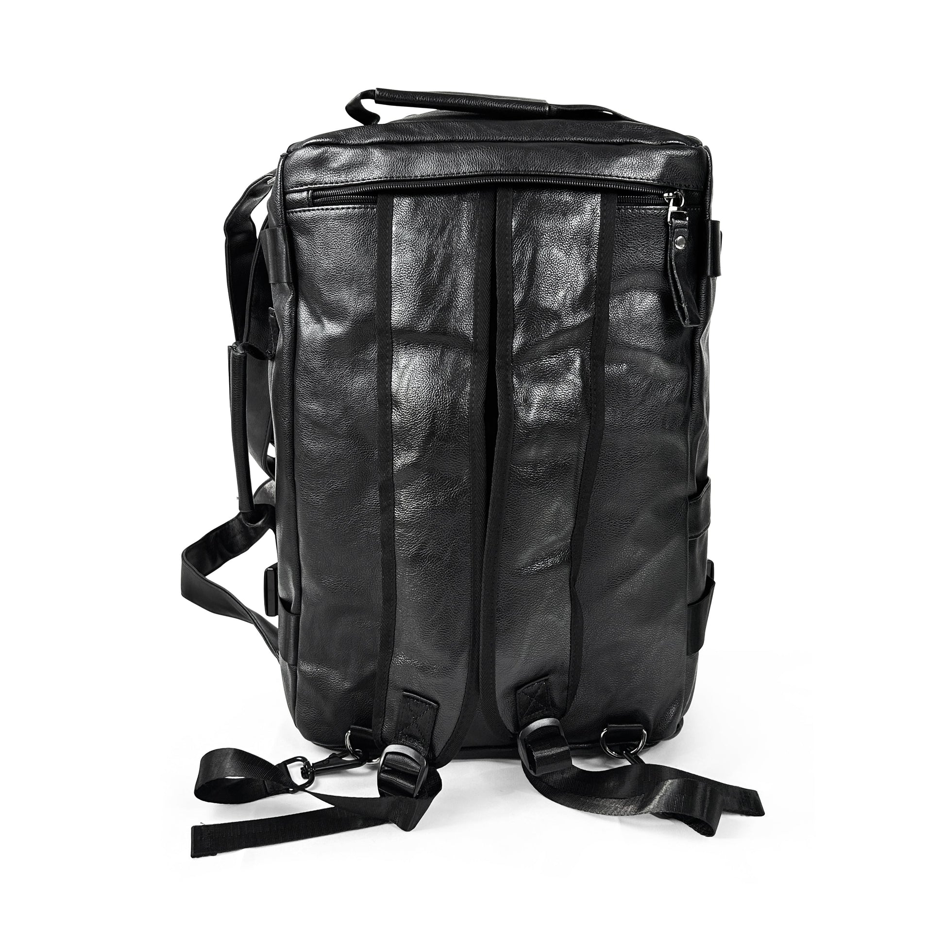 2 in 1 PU Leather Backpack and Duffel bag - SYED JEE