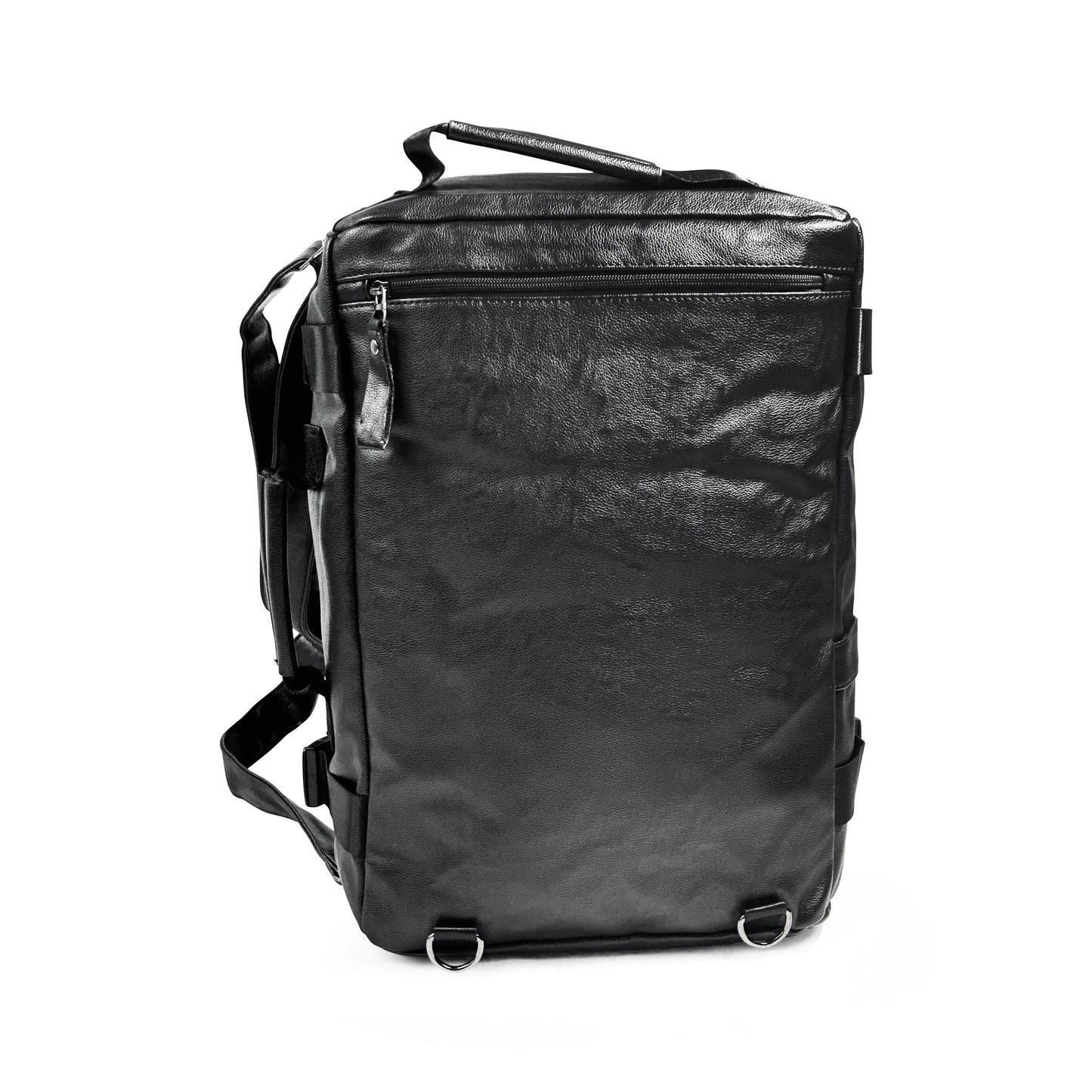 2 in 1 PU Leather Backpack and Duffel bag - SYED JEE