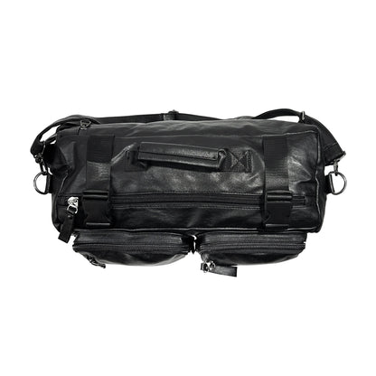 2 in 1 PU Leather Backpack and Duffel bag - SYED JEE