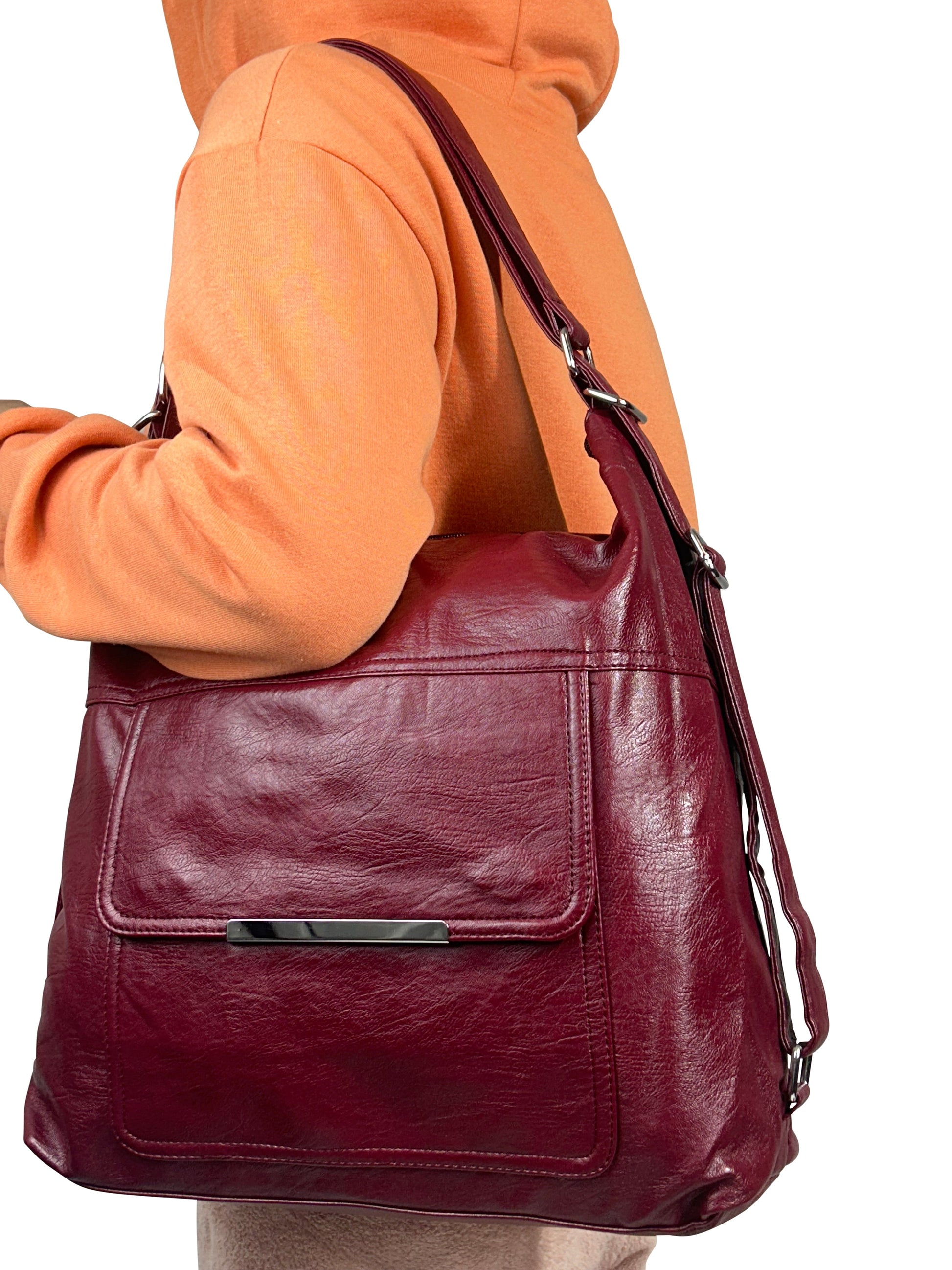 3 - in - 1 Backpack | Handbag | Shoulder Bag - SYED JEE
