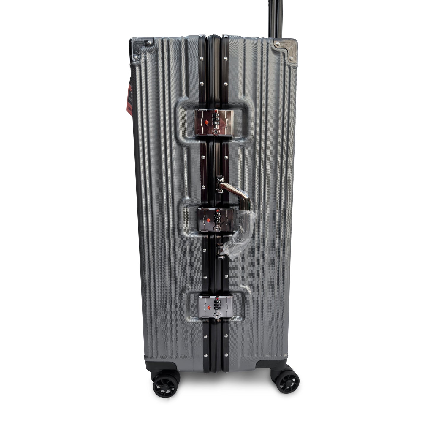 3 Piece Aluminium Frame Hard Shell Luggage Set Lightweight TSA Lock 360 Spinner Wheels - SYED JEE