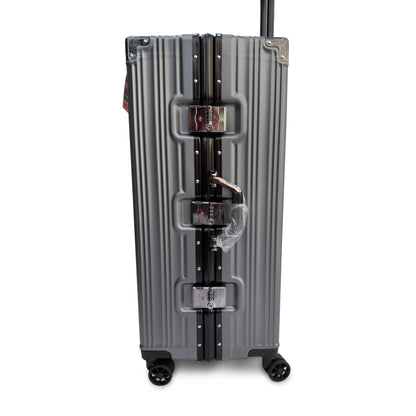 3 Piece Aluminium Frame Hard Shell Luggage Set Lightweight TSA Lock 360 Spinner Wheels - SYED JEE