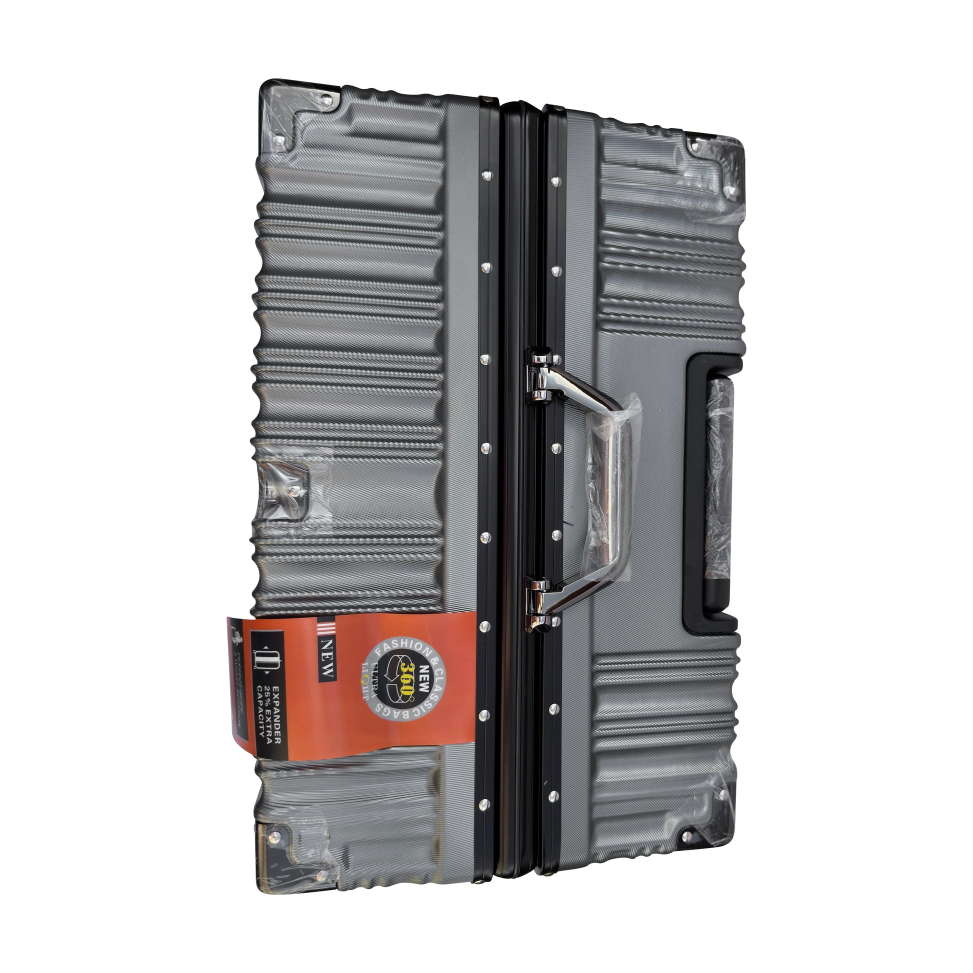 3 Piece Aluminium Frame Hard Shell Luggage Set Lightweight TSA Lock 360 Spinner Wheels - SYED JEE