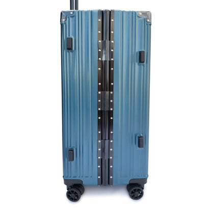 3 Piece Aluminium Frame Hard Shell Luggage Set Lightweight TSA Lock 360 Spinner Wheels - SYED JEE