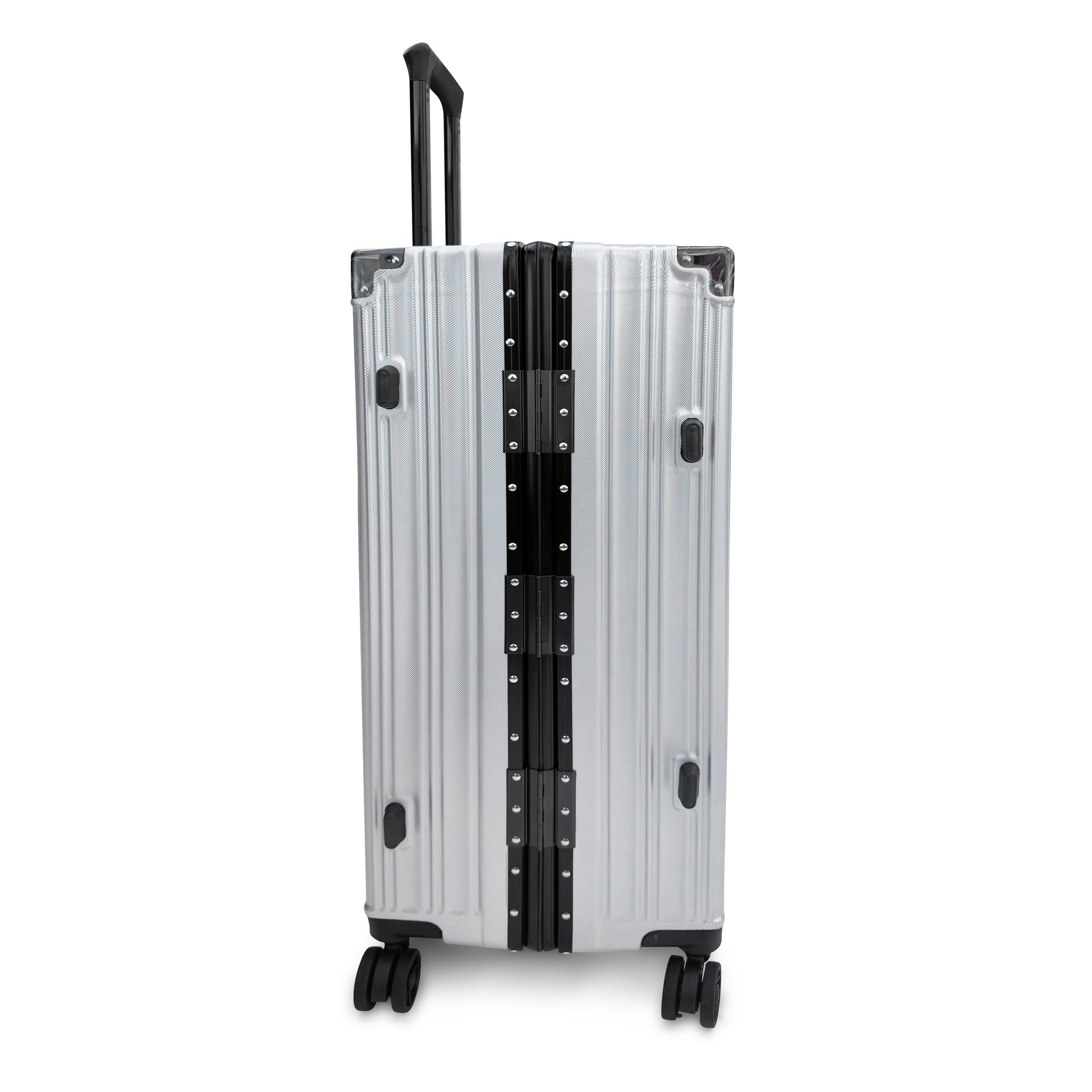 3 Piece Aluminium Frame Hard Shell Luggage Set Lightweight TSA Lock 360 Spinner Wheels - SYED JEE