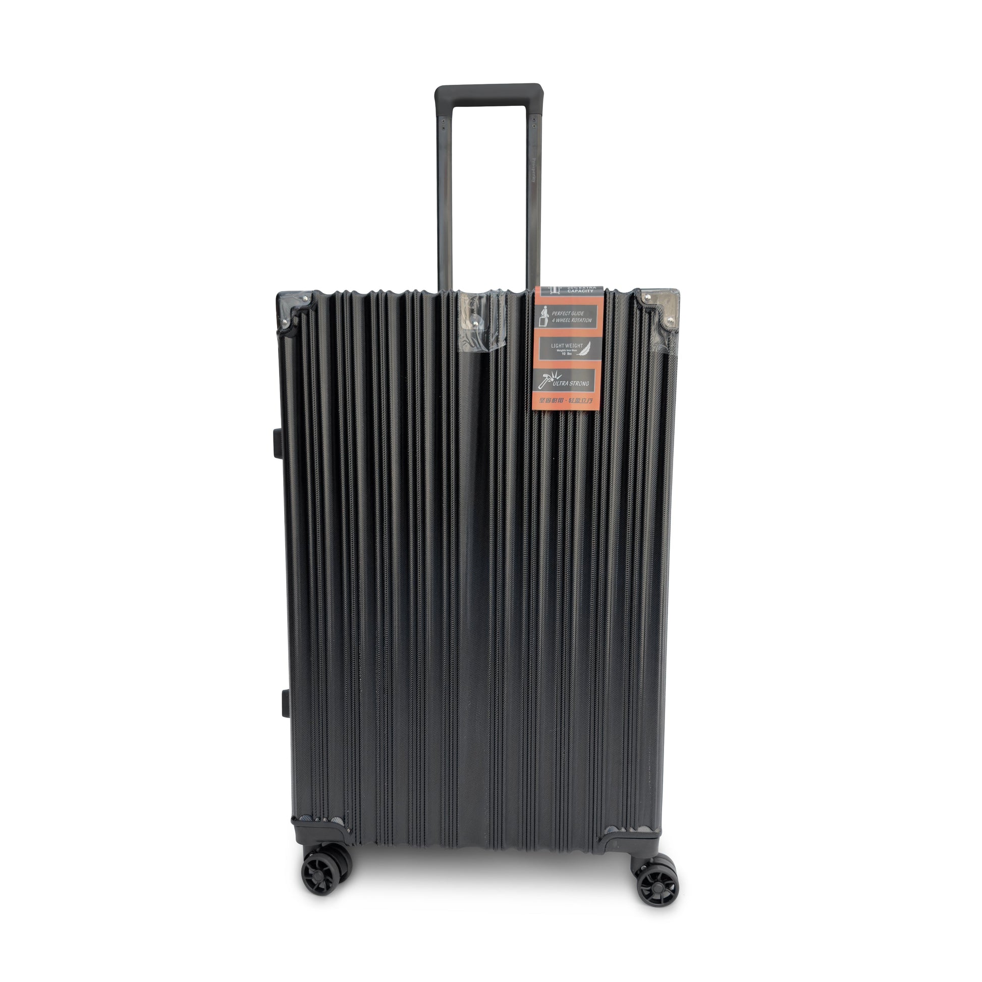 3 Piece Aluminium Frame Hard Shell Luggage Set Lightweight TSA Lock 360 Spinner Wheels - SYED JEE