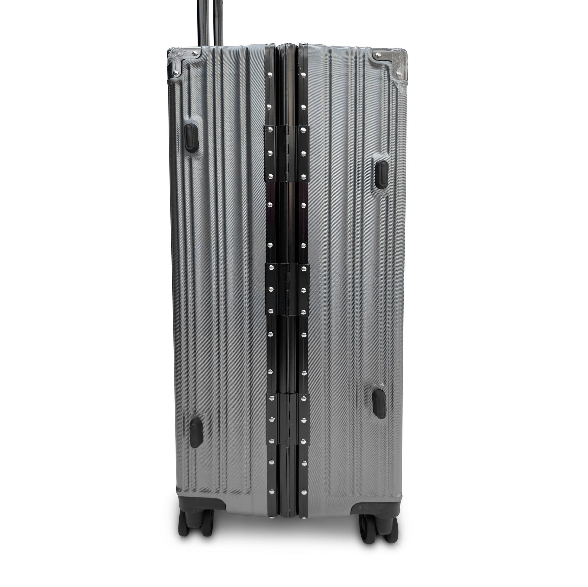 3 Piece Aluminium Frame Hard Shell Luggage Set Lightweight TSA Lock 360 Spinner Wheels - SYED JEE