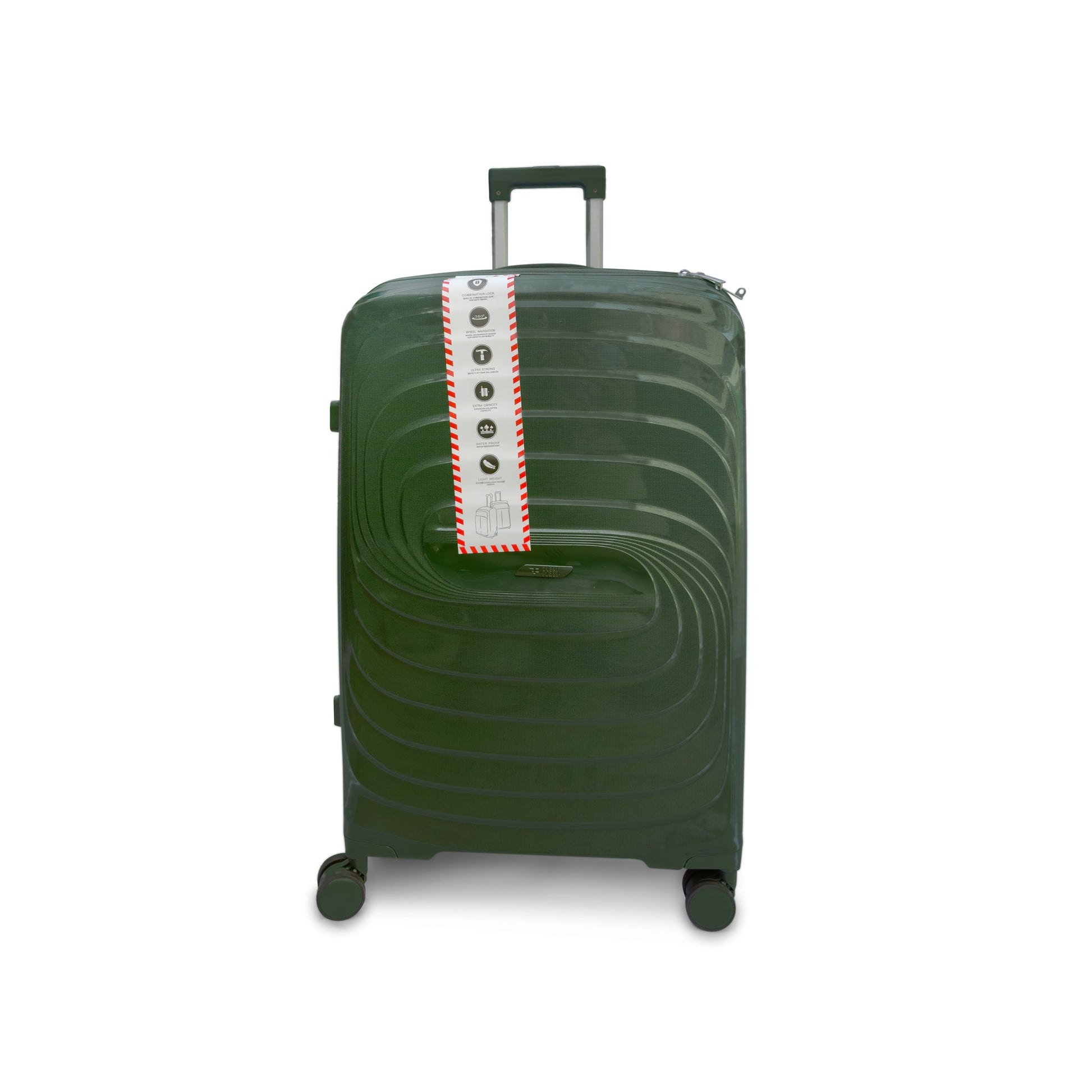 3 Piece Hard Shell Suitcase Set Lightweight TSA Lock 360 Spinner Wheels - SYED JEE