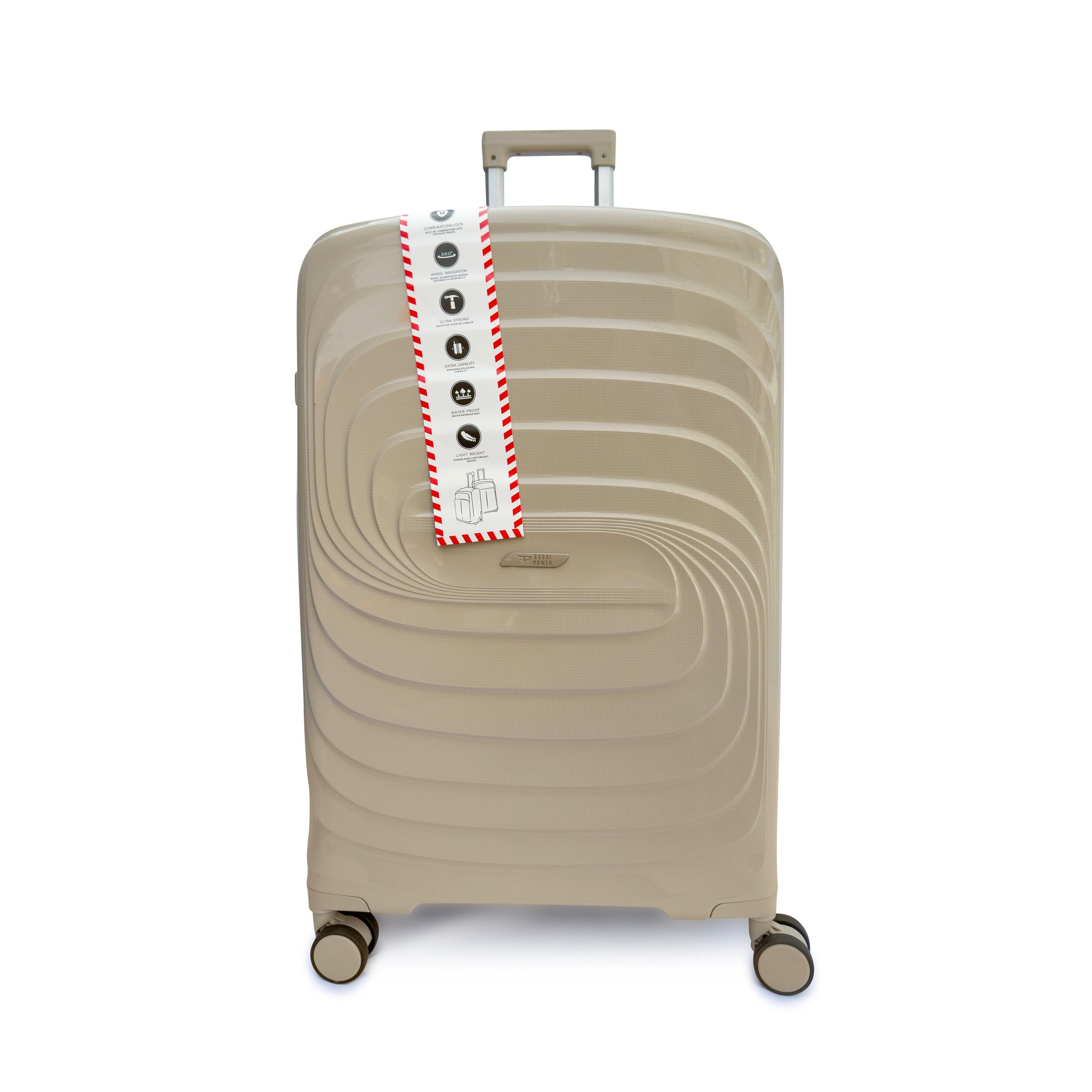 3 Piece Hard Shell Suitcase Set Lightweight TSA Lock 360 Spinner Wheels - SYED JEE