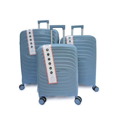 3 Piece Hard Shell Suitcase Set Lightweight TSA Lock 360 Spinner Wheels - SYED JEE