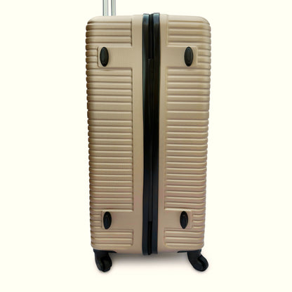 4 Piece ABS Hard Shell Suitcase Set Lightweight TSA Lock 360 Spinner Wheels - SYED JEE