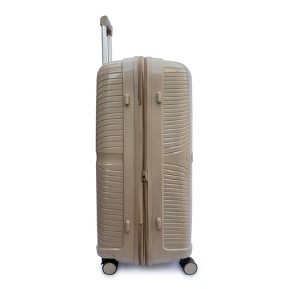 4 Piece Expandable Hard Shell Suitcase Set Lightweight TSA Lock Wheels - SYED JEE