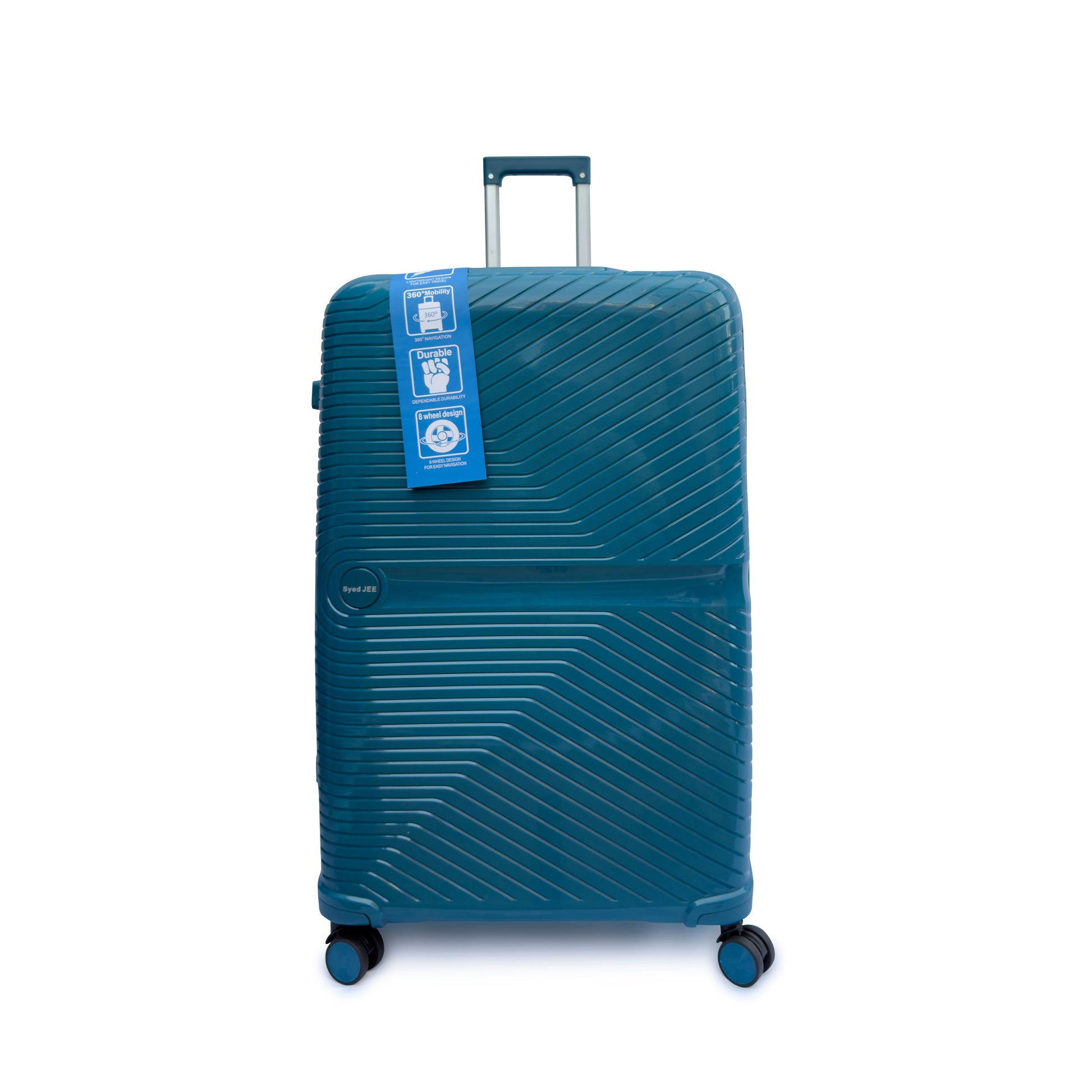 4 Piece Expandable Hard Shell Suitcase Set Lightweight TSA Lock Wheels - SYED JEE