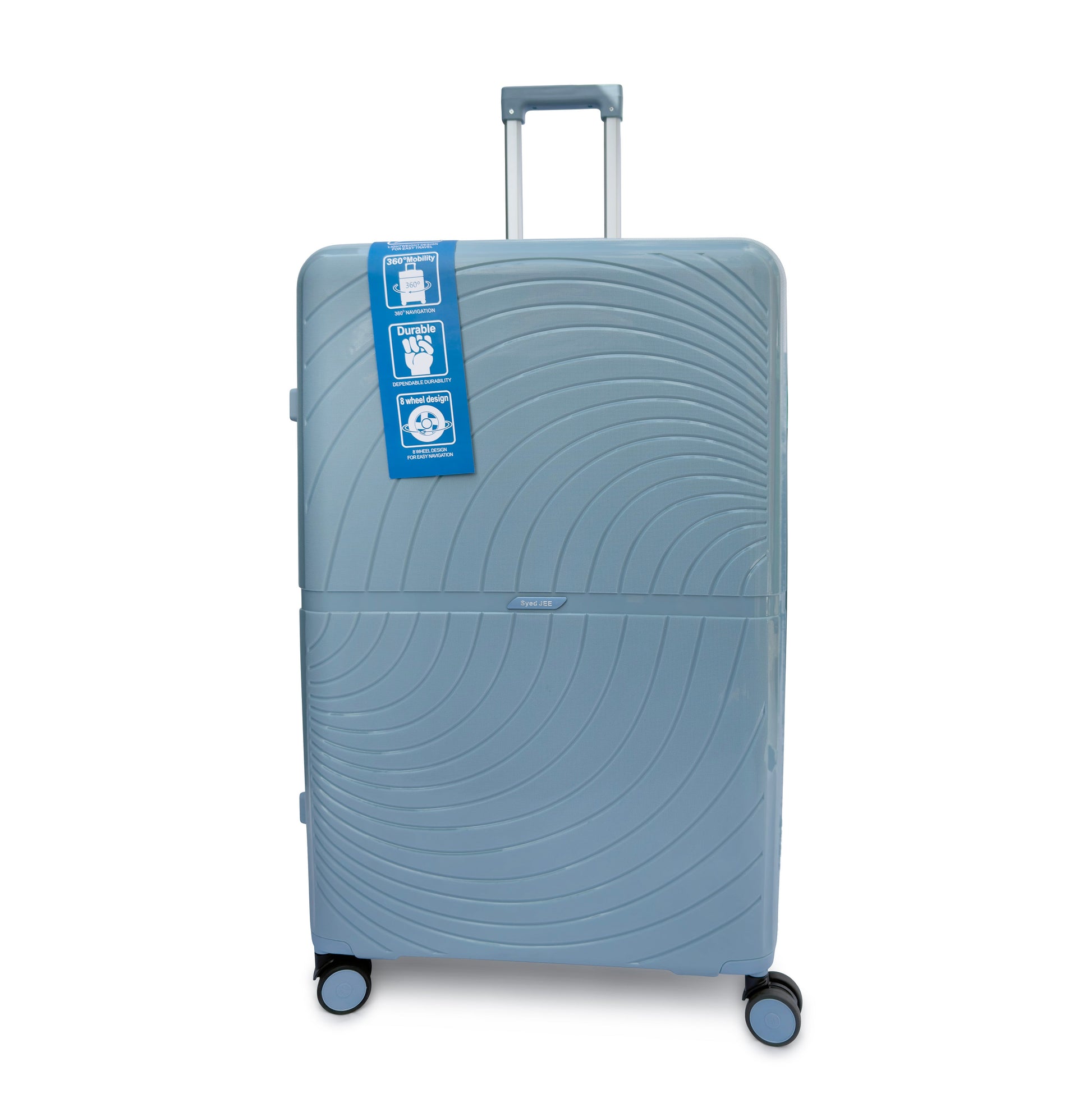 4 Piece Hard Shell Suitcase Set Expandable Lightweight TSA Lock 360 Wheels - SYED JEE