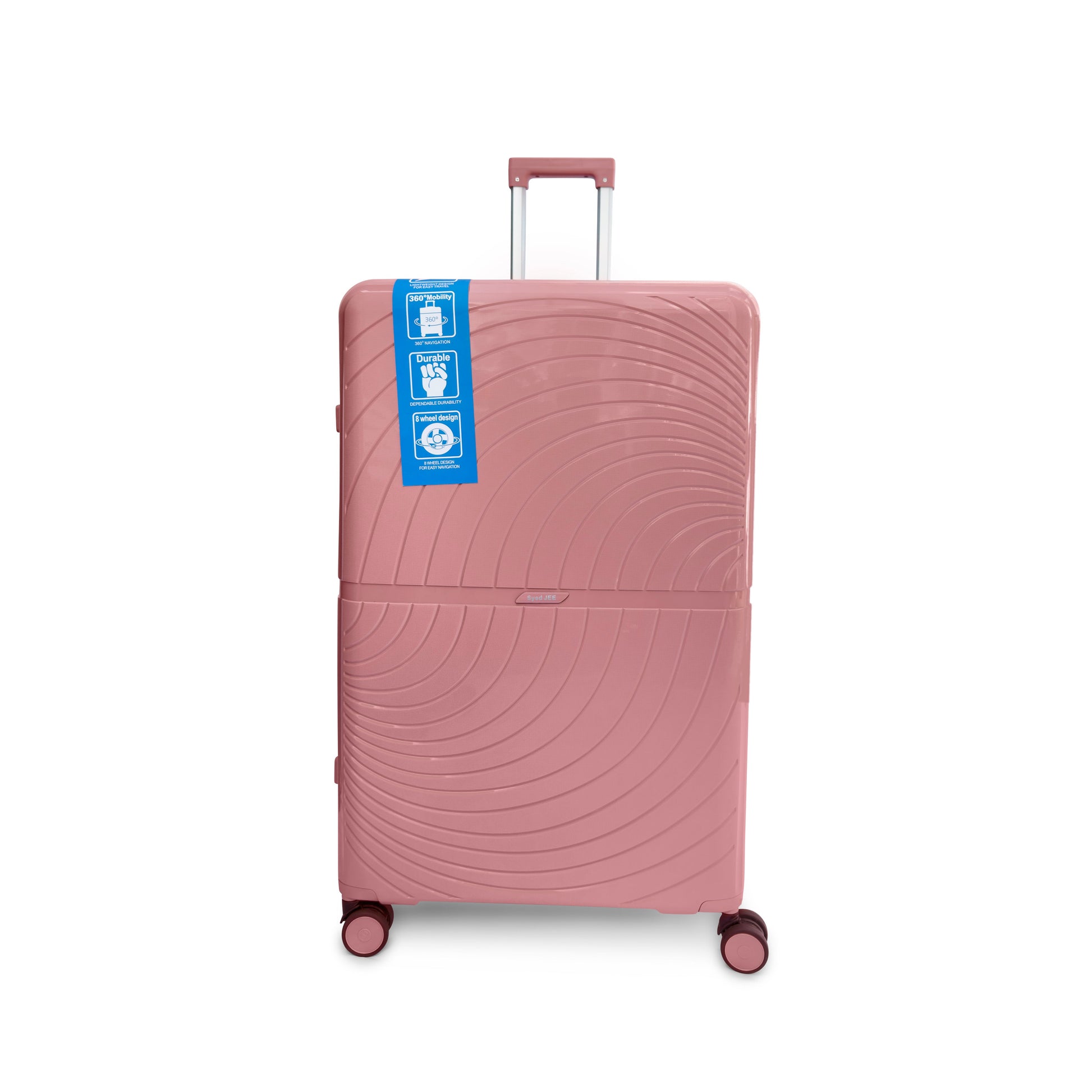 4 Piece Hard Shell Suitcase Set Expandable Lightweight TSA Lock 360 Wheels - SYED JEE