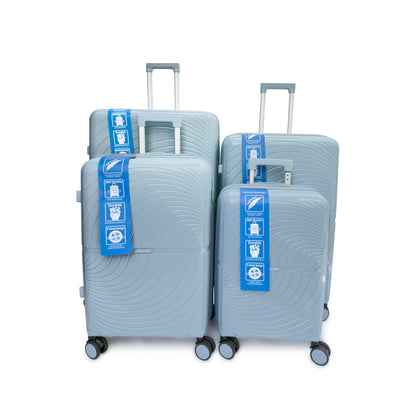 4 Piece Hard Shell Suitcase Set Expandable Lightweight TSA Lock 360 Wheels - SYED JEE