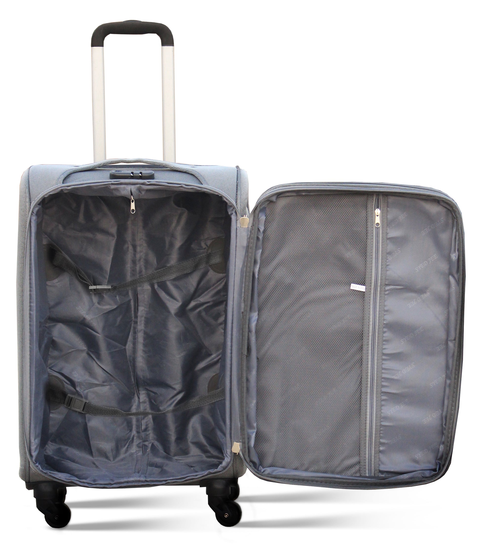 4 - Piece Soft Shell Suitcase Set - SYED JEE
