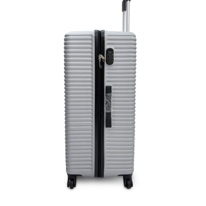 4 Piece ABS Hard Shell Suitcase Set Lightweight TSA Lock 360 Spinner Wheels