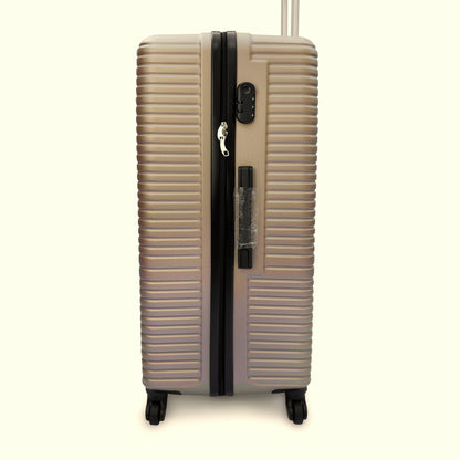 4 Piece ABS Hard Shell Suitcase Set Lightweight TSA Lock 360 Spinner Wheels