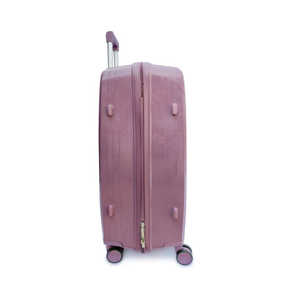 4 Piece Hard Shell Luggage Set with Beauty Case Lightweight TSA Lock Spinner