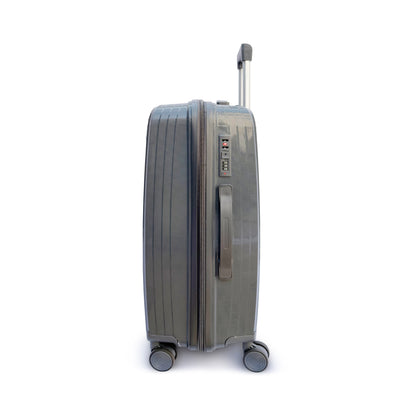4 Piece Hard Shell Luggage Set with Beauty Case Lightweight TSA Lock Spinner