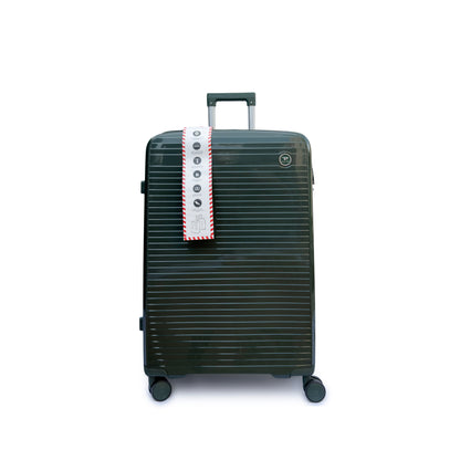 4 Piece Hard Shell Luggage Set with Beauty Case Lightweight TSA Lock Spinner