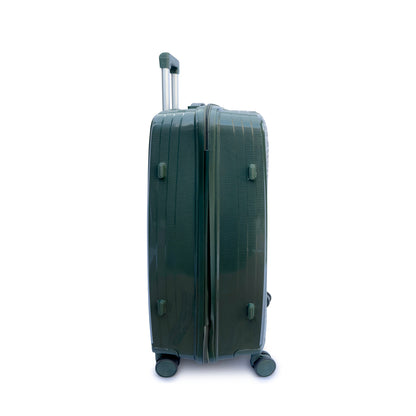 4 Piece Hard Shell Luggage Set with Beauty Case Lightweight TSA Lock Spinner