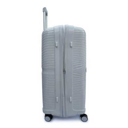 4 Piece Expandable Hard Shell Suitcase Set Lightweight TSA Lock Wheels