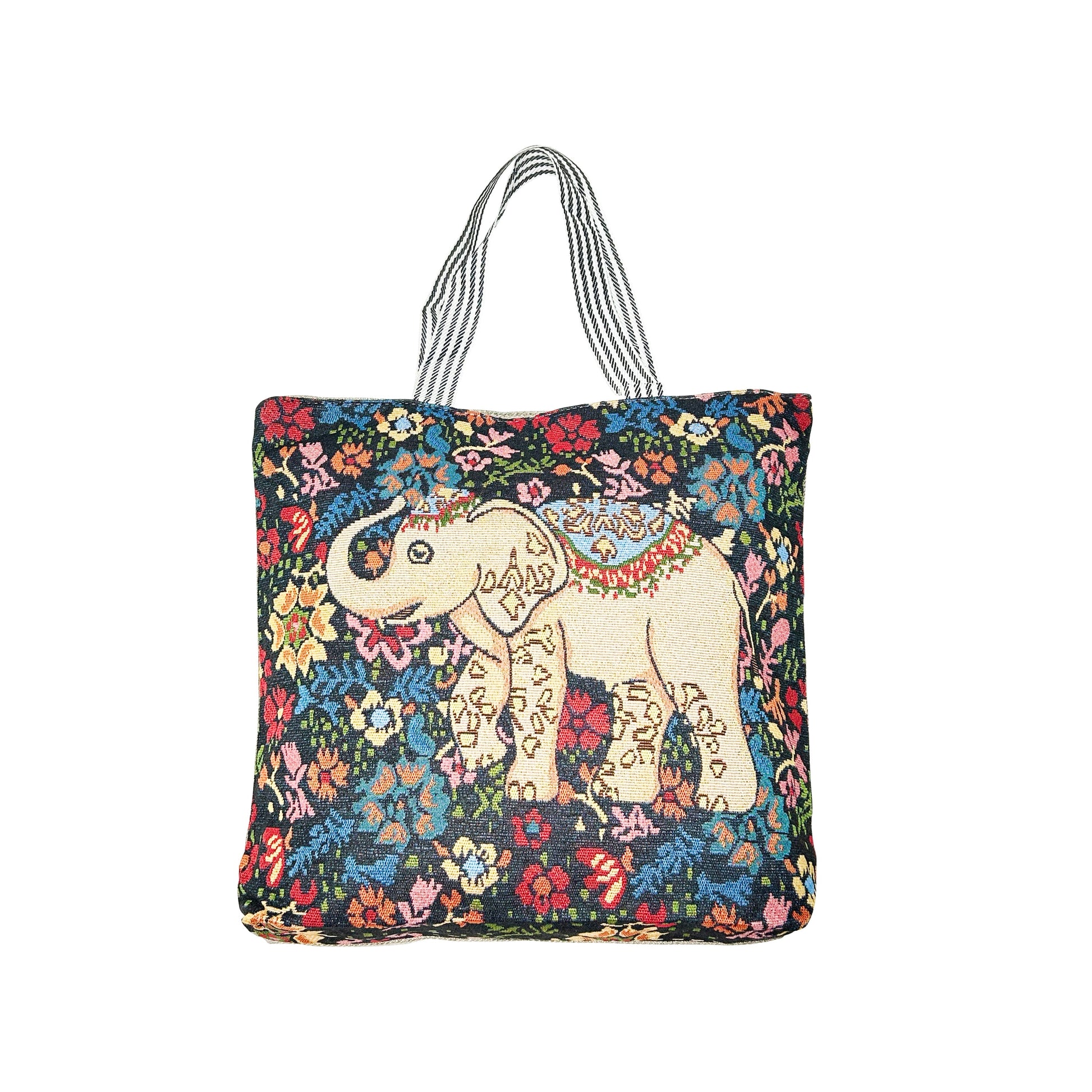 Canvas Tote Bag With Zipper - SYED JEE