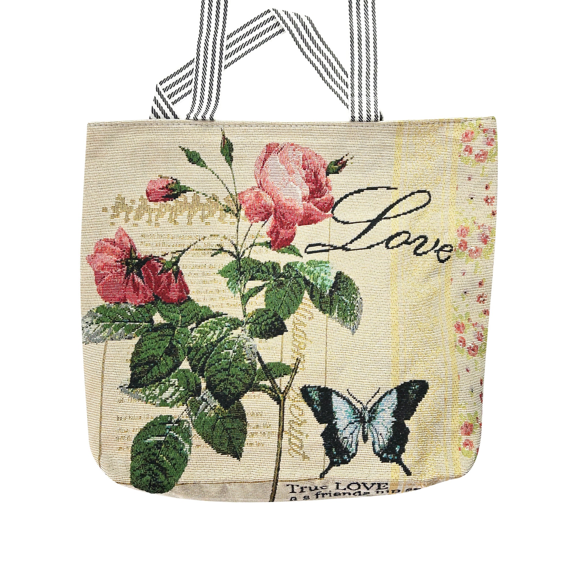 Canvas Tote Bag With Zipper - SYED JEE