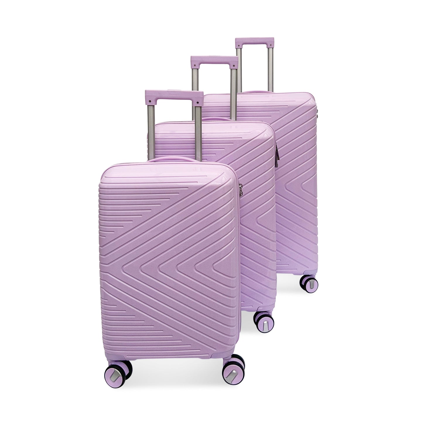 Polypropylene Hard Shell 3 - Piece Suitcase Set - SYED JEE