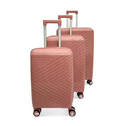Polypropylene Hard Shell 3 - Piece Suitcase Set - SYED JEE