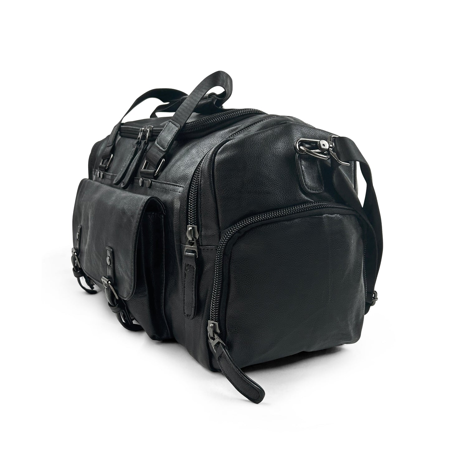 Premium PU Leather Travel Duffel Bag - SYED JEE