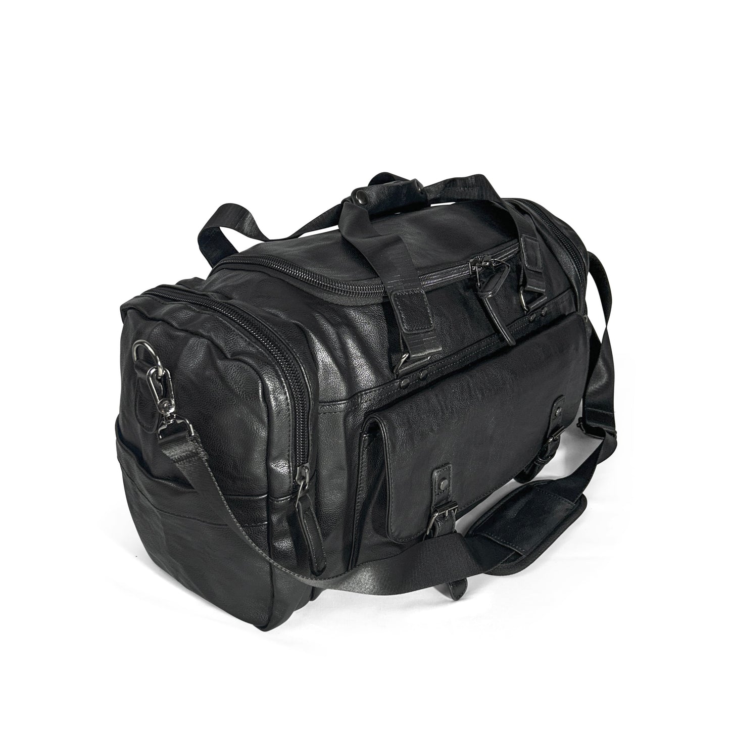 Premium PU Leather Travel Duffel Bag - SYED JEE
