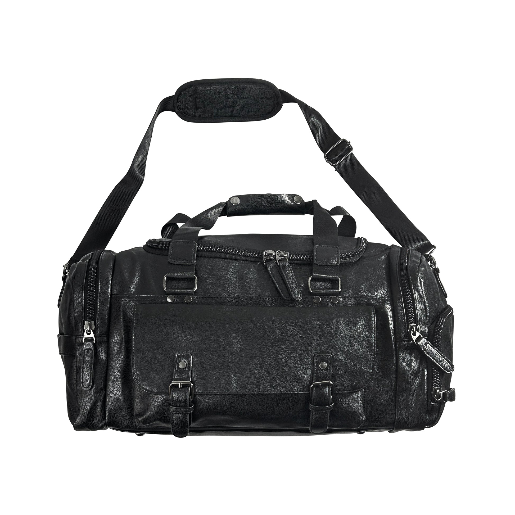 Premium PU Leather Travel Duffel Bag - SYED JEE