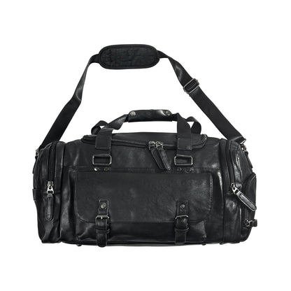 Premium PU Leather Travel Duffel Bag - SYED JEE